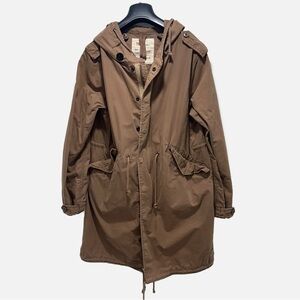 Artizia TNA Neutral Brown Military Issue Jacket in Size L